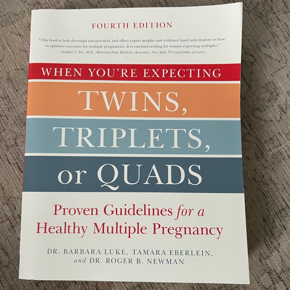 When You're Expecting Twins, Triplets, or Quads Book